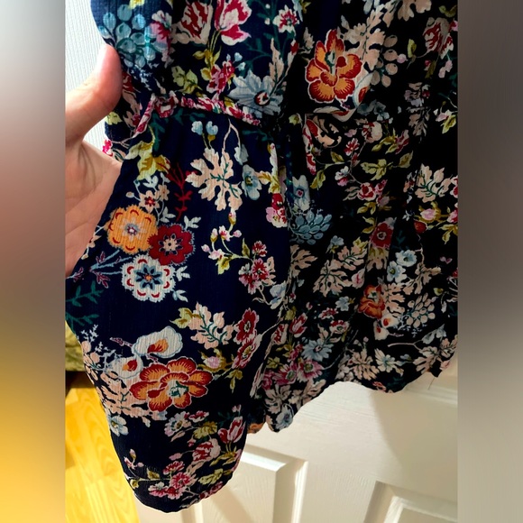 Size 14 Girls’ Paper Doll Floral Romper - Picture 2 of 5